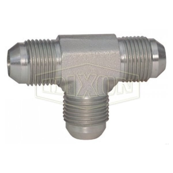Dixon Union Tee, 1-1/16-12 Nominal, 37Deg Male Flare, Steel, Domestic 2603-12 - main